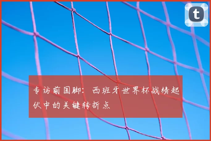 专访前国脚:西班牙世界杯战绩起伏中的关键转折点