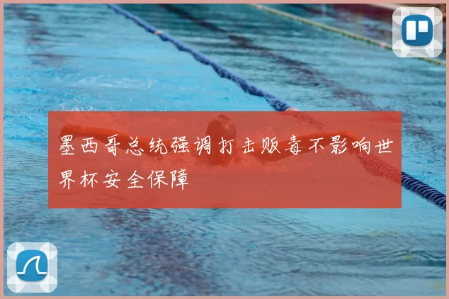 墨西哥总统强调打击贩毒不影响世界杯安全保障