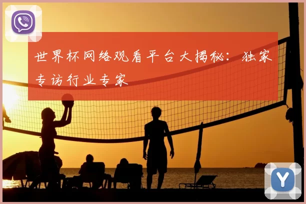世界杯网络观看平台大揭秘:独家专访行业专家