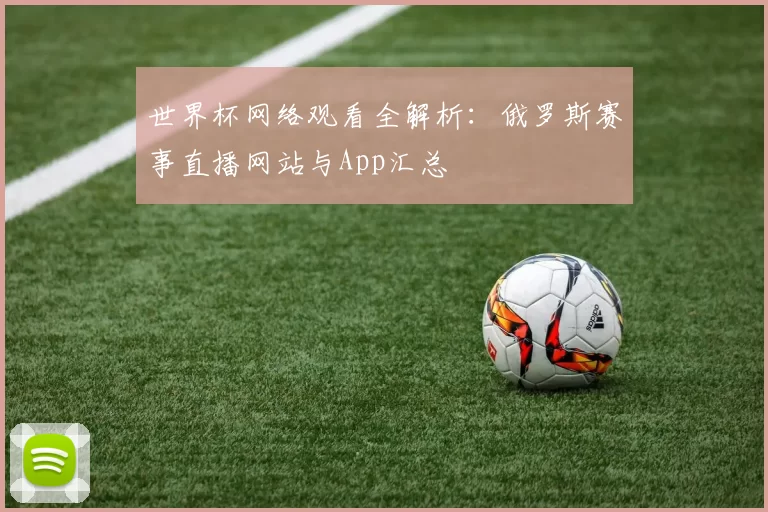 世界杯网络观看全解析:俄罗斯赛事直播网站与App汇总