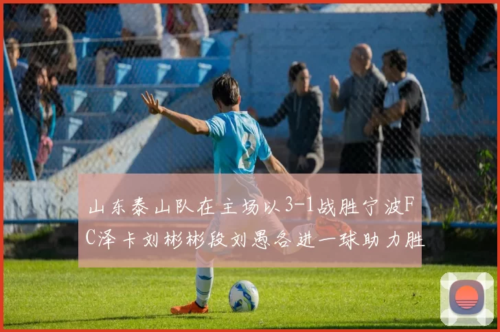 山东泰山队在主场以3-1战胜宁波FC泽卡刘彬彬段刘愚各进一球助力胜利