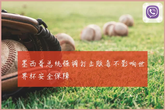 墨西哥总统强调打击贩毒不影响世界杯安全保障
